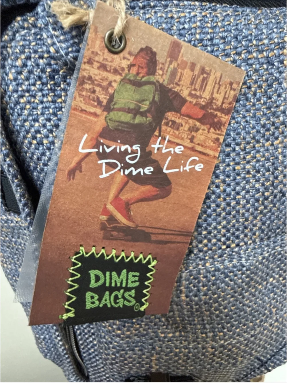 DIME BAGS Hot Box Sky Backpack Lightweight Travel Bag Smell Proof NWT